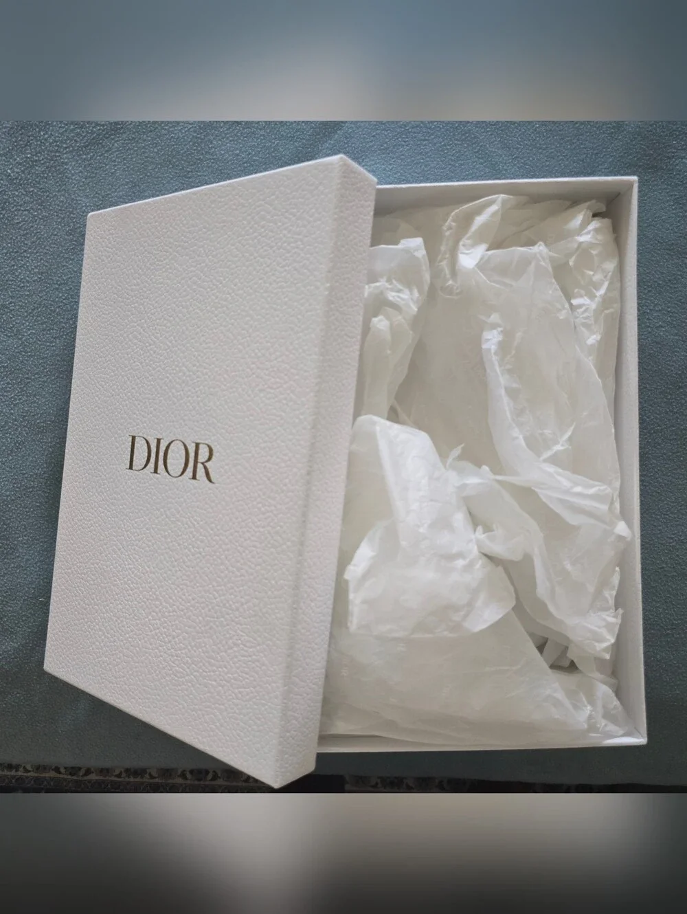 DIOR White & Gold Luxury Box